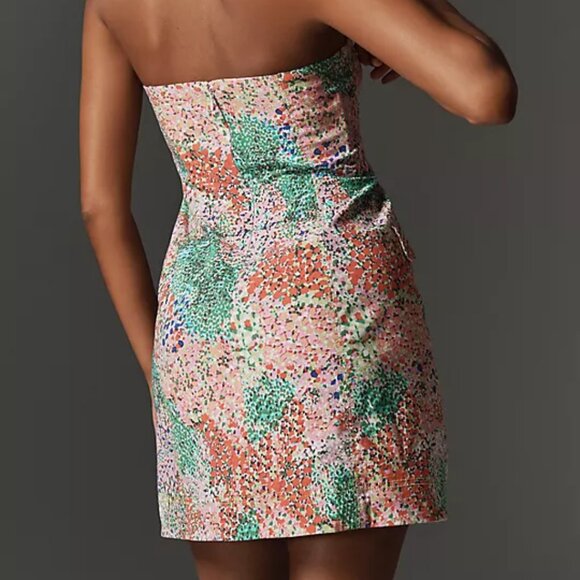 Anthropologie Maeve Strapless Blazer Shift Mini Dress- Large - Picture 3 of 4